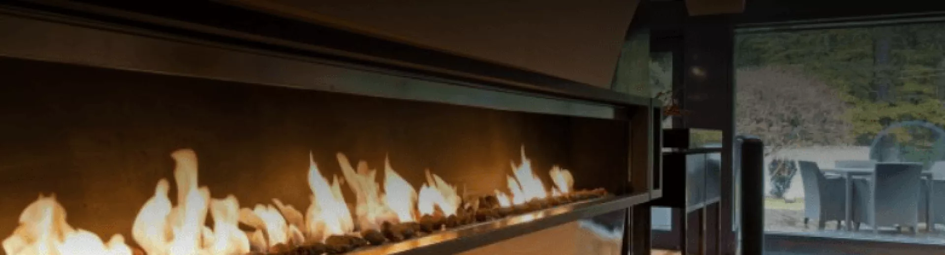 outdoor ethanol fireplace
