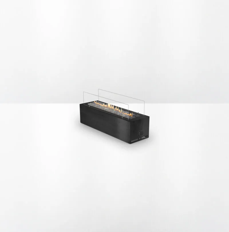 gas fireplaces Galio Black