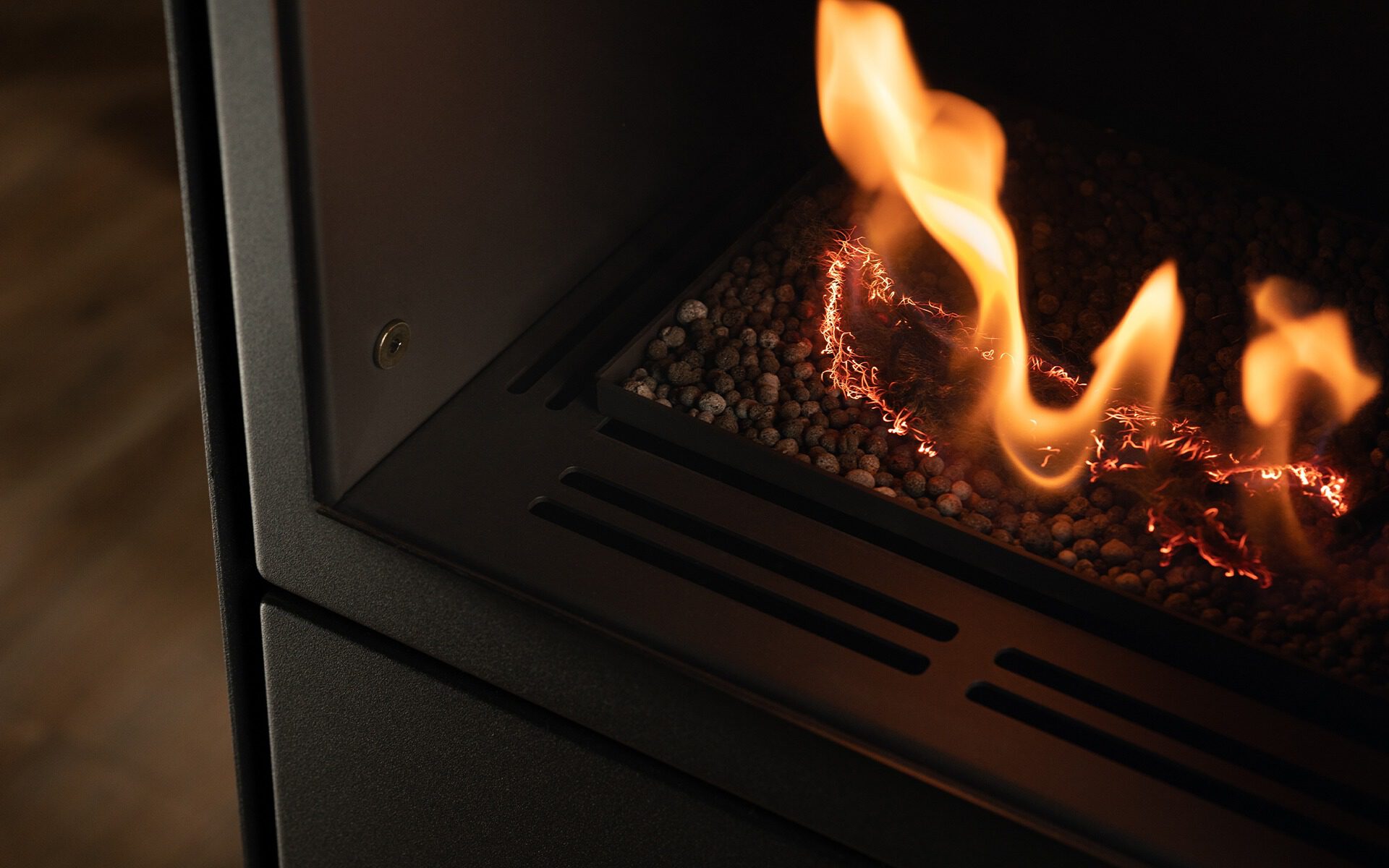 Scandi fireplace