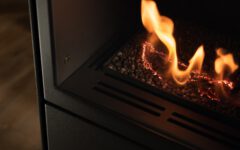 Scandi fireplace