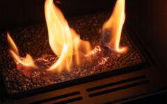 Scandi - scandinavian fireplace