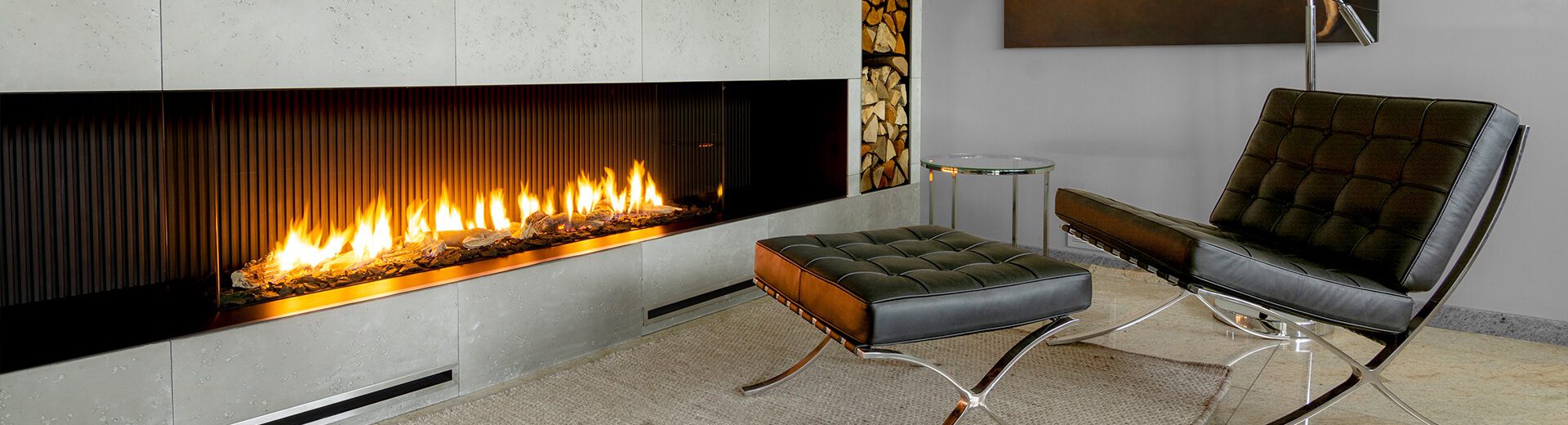 Sinatra conventional flue gas fires
