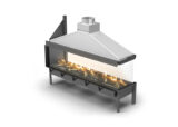 sinatra room divider conventional flue gas fires